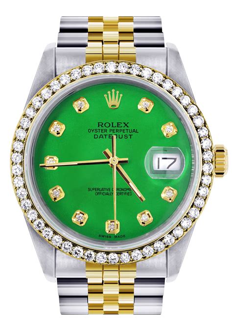 rolex women green